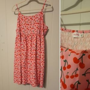 Hey Polly Cherry Dress - XL